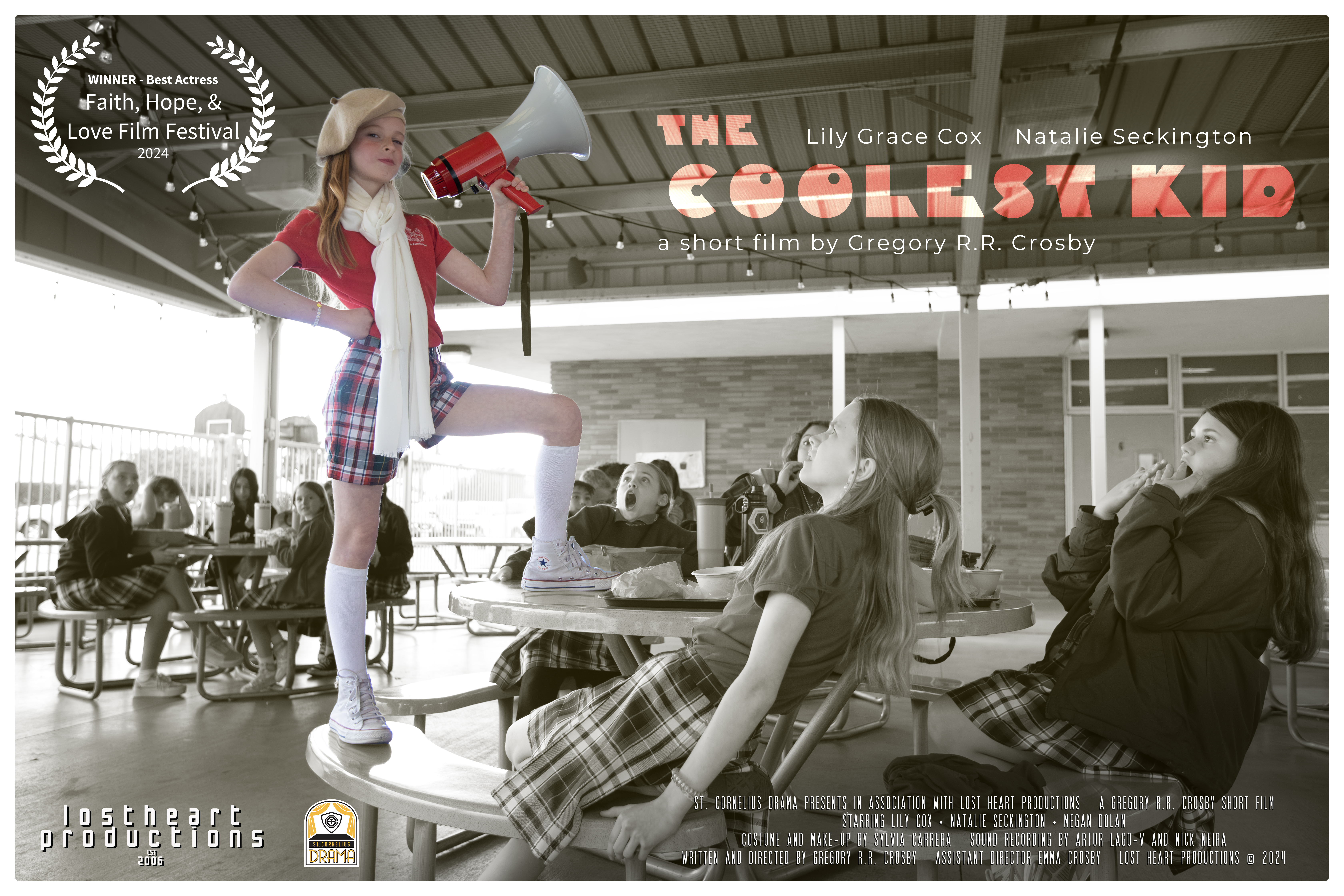 "The Coolest Kid" Official Poster - Winner Best Actress